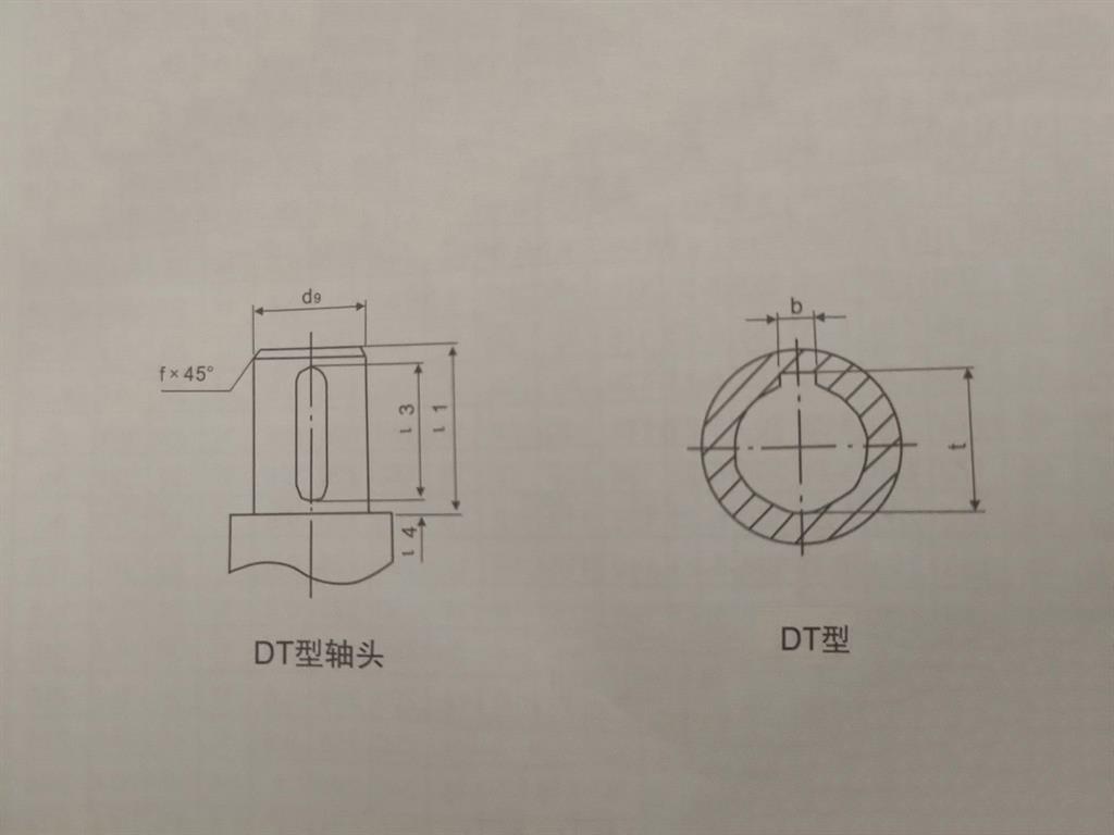 DT剛性凸緣聯(lián)軸器